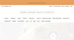 Desktop Screenshot of animalmakers.com